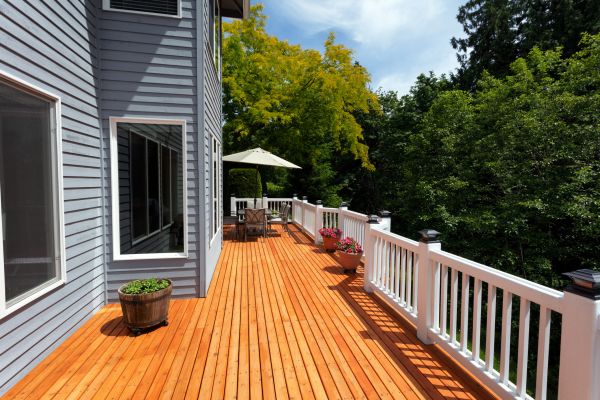 Cost of Cedar Deck Construction in Encinitas